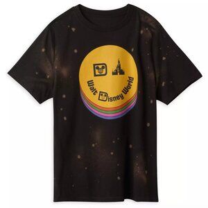 Walt Disney World Logo Bleach Spot T-Shirt for Adults